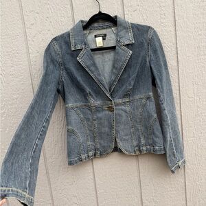 Daisy Fuentes Blue Denim Jean Jacket